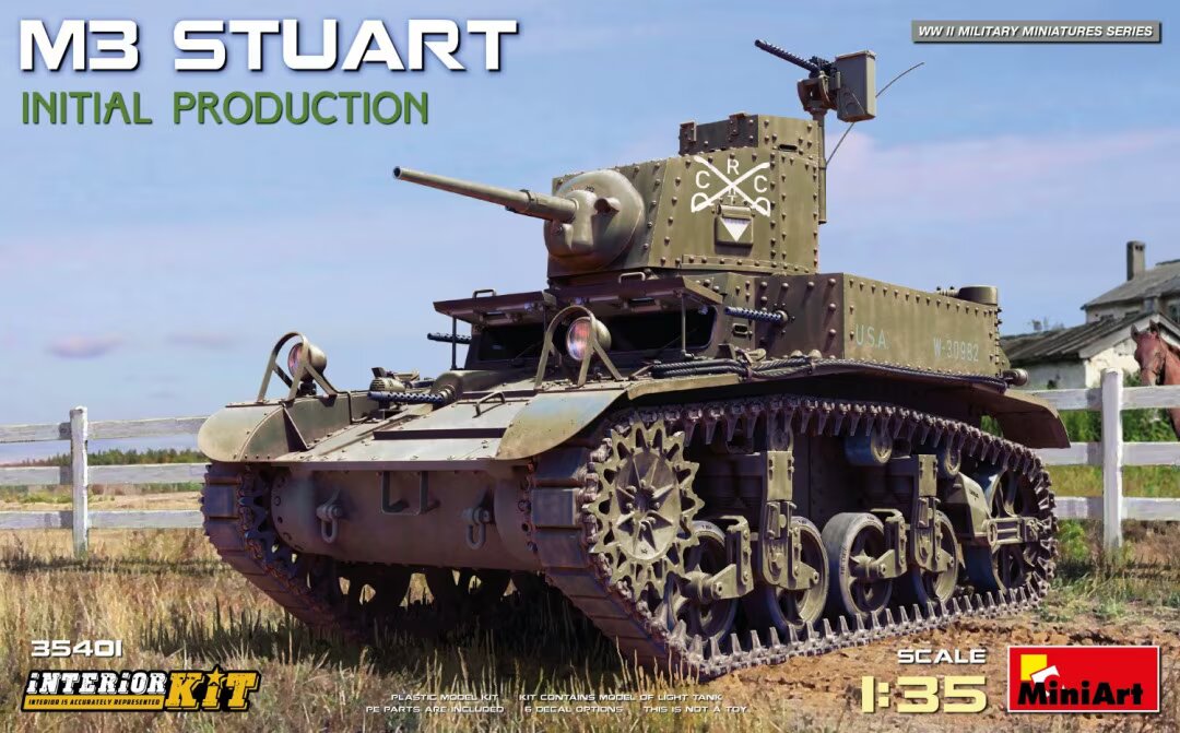 M3 Stuart Initial