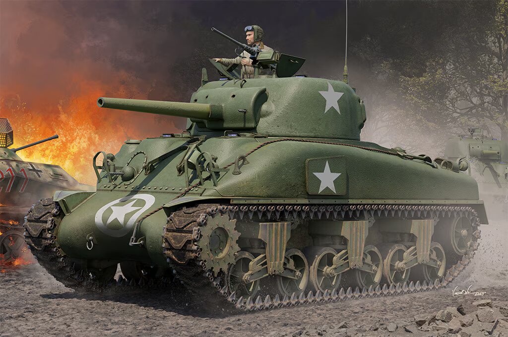 Sherman M4A1 Late