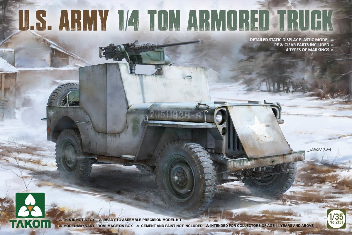 U.S. Army 1/4 Ton Armored Truck