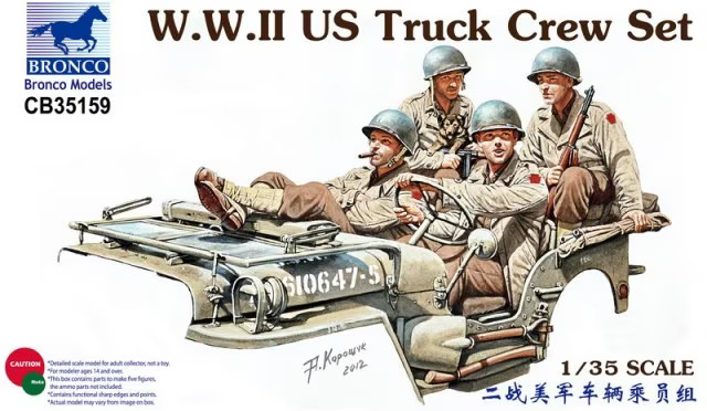 W.W.II US Truck Crew Set